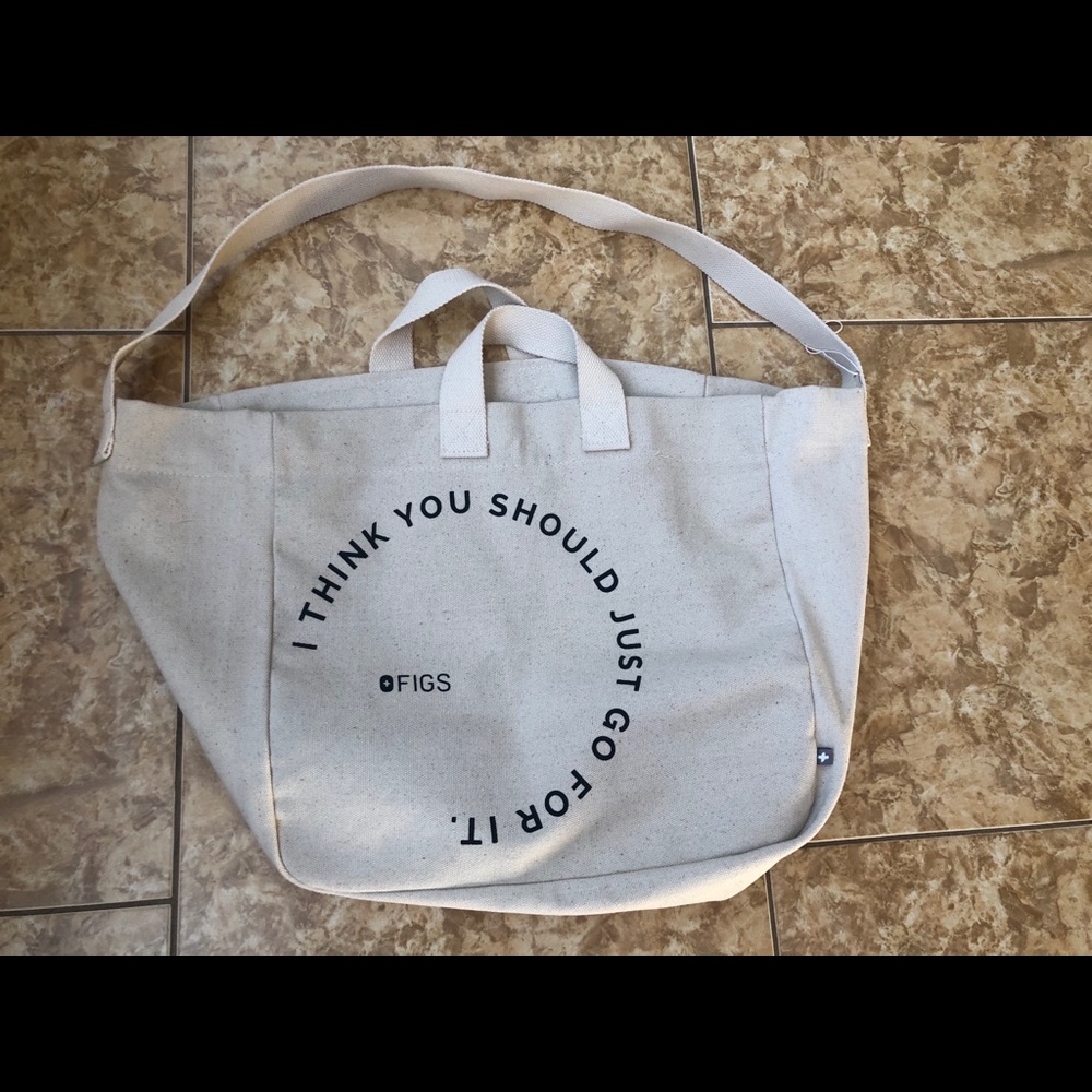 “I think you should just go for it “ Figs Tote